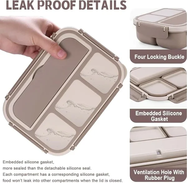 Bento Box Adult Lunch Box - Image 3