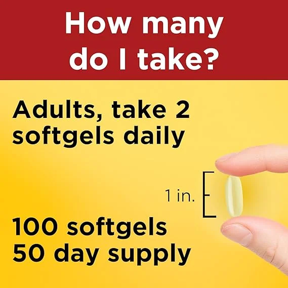 Nature Made Fish Oil 1200 mg Softgels - Image 4